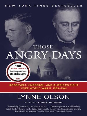 cover image of Those Angry Days